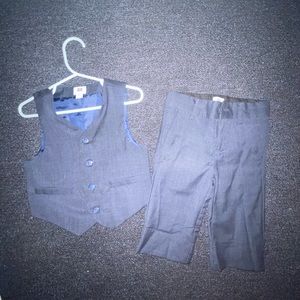 Janie & Jack vest & dress pants